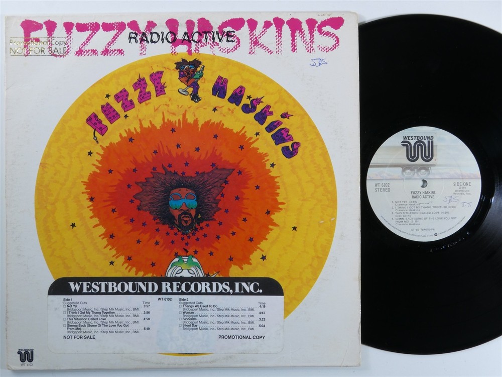 FUZZY HASKINS Radio Active WESTBOUND LP i