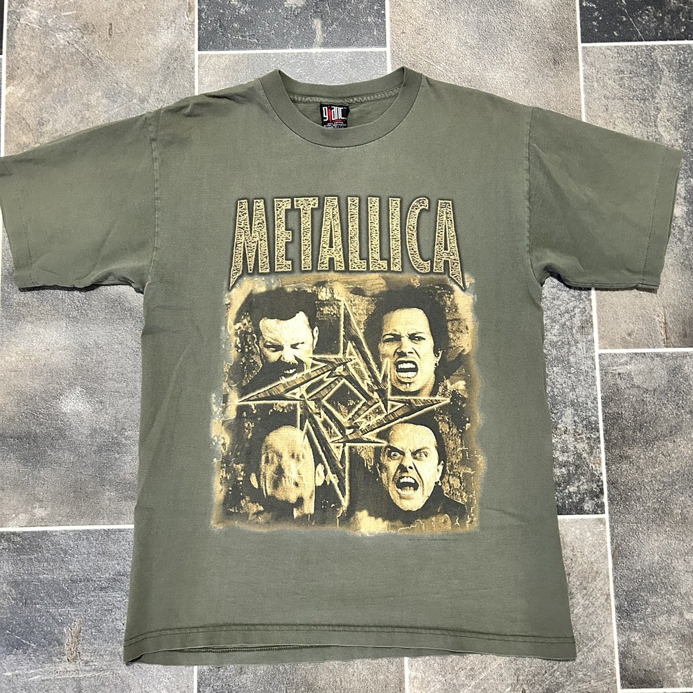 Vintage 90s Metallica Poor Touring Me 1996/97 North America Tour Size M