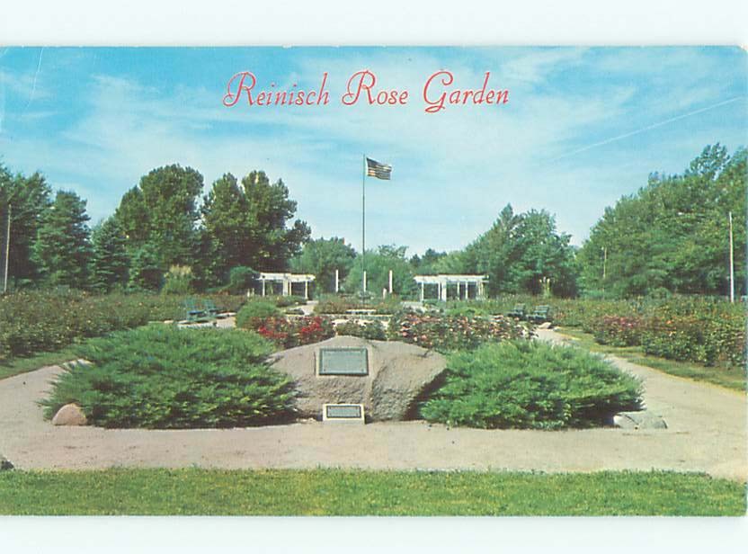 Pre-1980 GARDEN SCENE Topeka Kansas KS m/09 AF6301