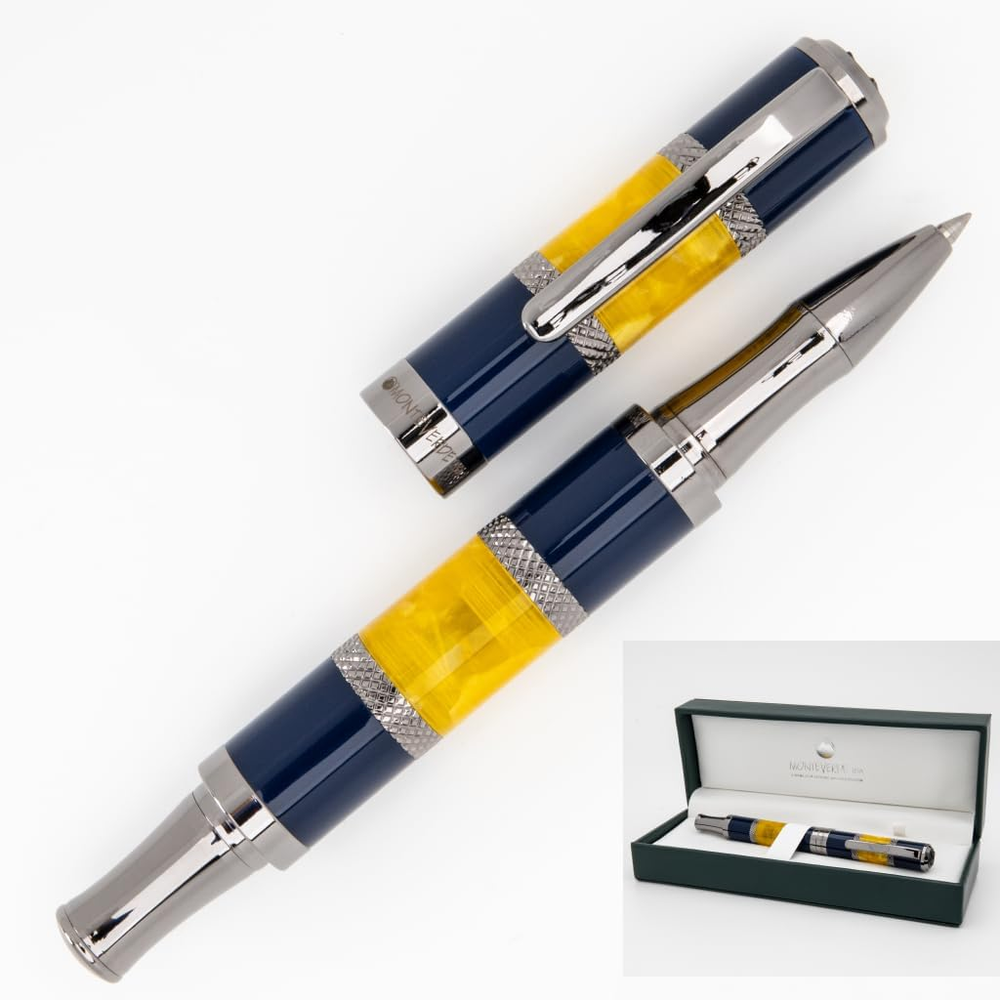 Regatta Sport Rollerball Pen, Blue/Yellow