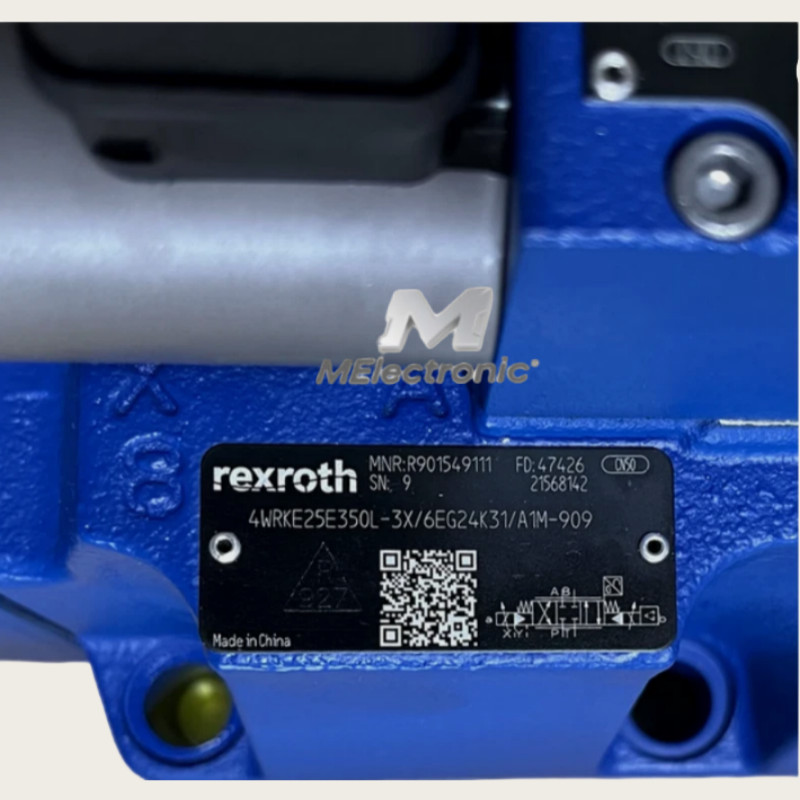 1Pcs REXROTH R901549111 4WRKE25E350L-3X/6EG24K31/A1M-909 proportional valve