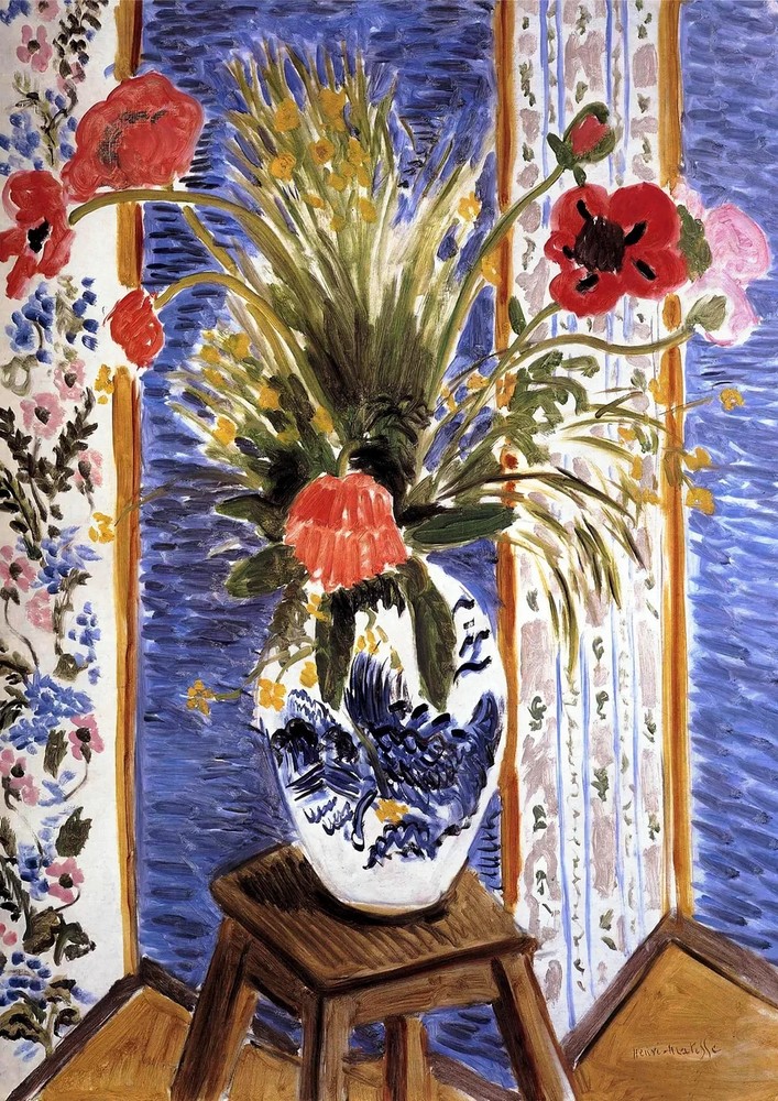 Poppies Henri Matisse Vintage Historical Wall Art Poster Print