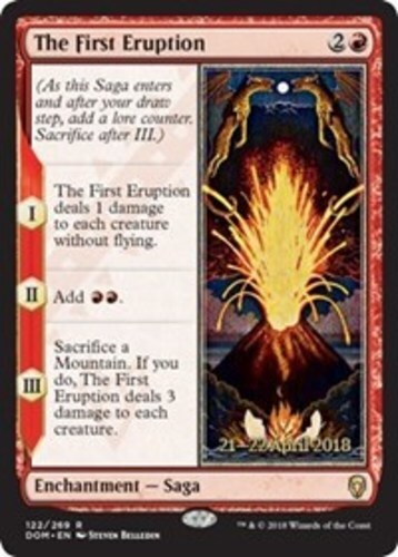 Pre-Release Promos - The First Eruption - Foil - Prerelease Promo