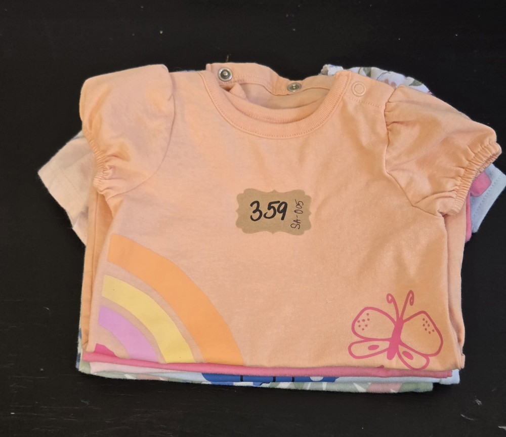 Lot Of 6 Infant Girl's One Zs SZ 0-3 MO Carter's Disney Baby Geranimals
