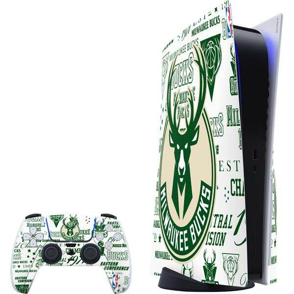 NBA Milwaukee Bucks PS5 Bundle Skin - Milwaukee Bucks Historic Blast New