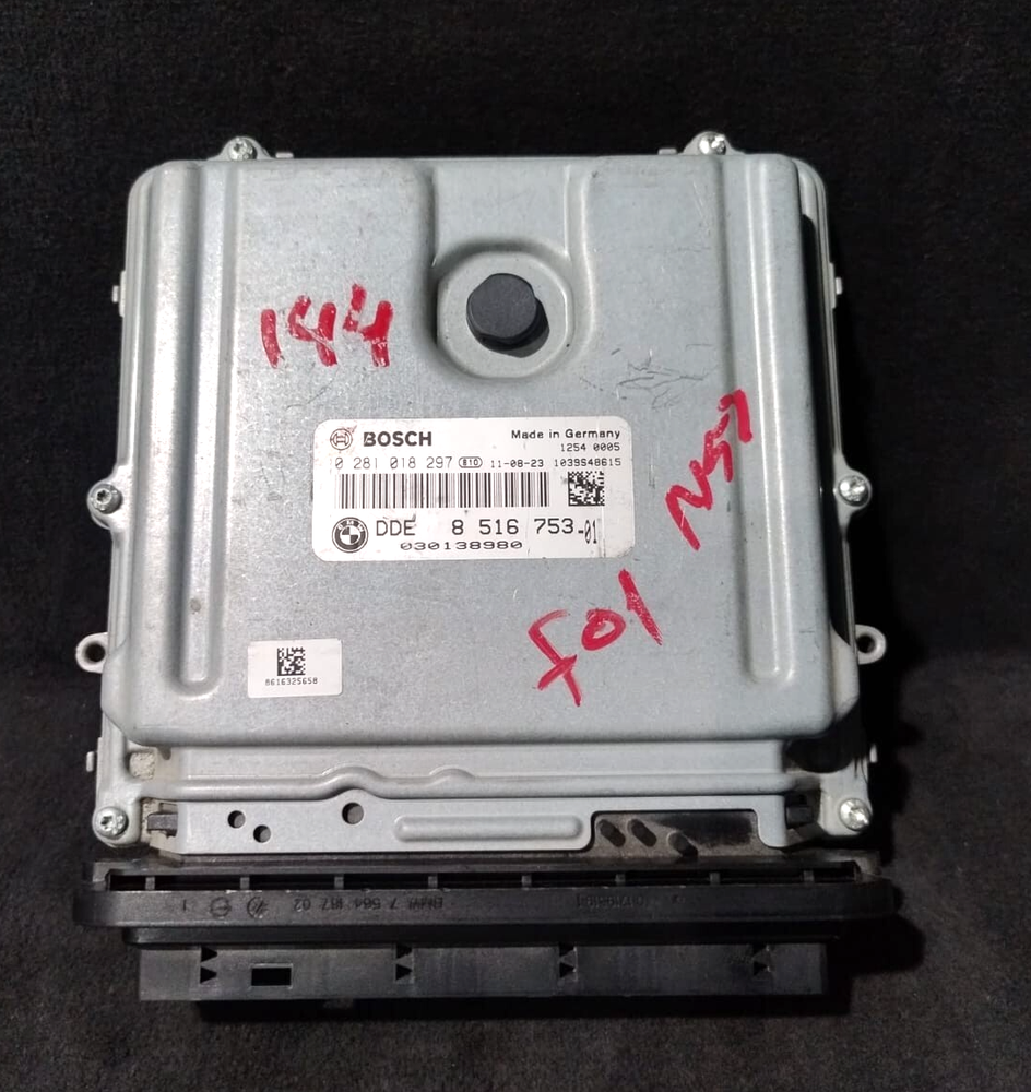 BMW 5, 7 SERIES F01 F07, F02 N57 ENGINE CONTROL UNIT ECU ECM DDE 8516753
