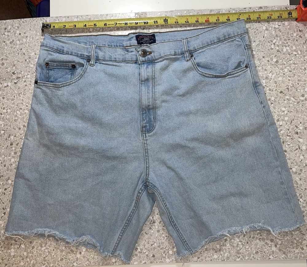 Mens Cut Off Jeans Shorts Jorts Architect Jean Company Size 42 Relaxed Fit READ