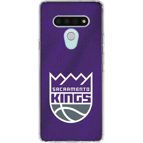 NBA Sacramento Kings LG Stylo 6 Clear Case - Sacramento Kings Jersey