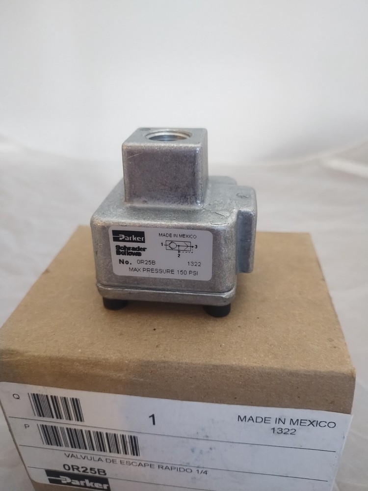 Parker 0R25B quick exhaust / shuttle valve