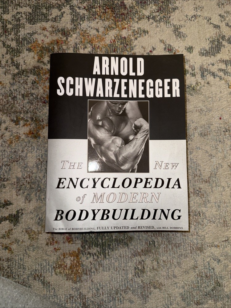 New Encyclopedia of Modern Bodybuilding Arnold Schwarzenegger Weightlifting Book