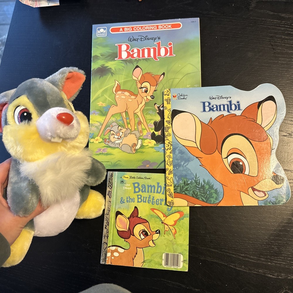 Vintage Disney Bambi Lot