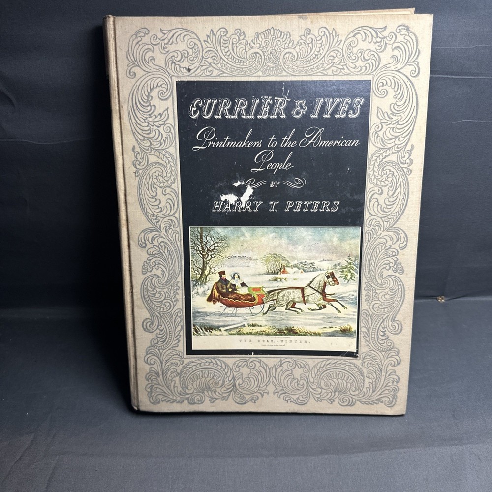 Currier & Ives Printmakers Harry T. Peters 1942 Special Edition Art History