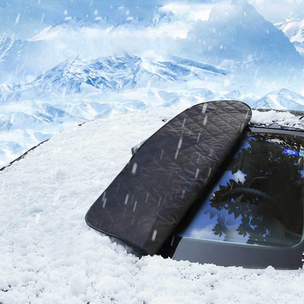 Car Window Screen Windshield Protector Cover Sun Shade Anti Snow Ice Shield Grey