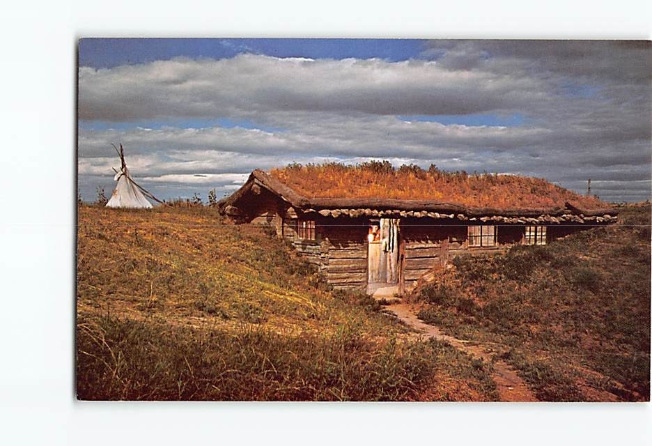 Postcard James Bordeaux Trading Post Chadron Nebraska USA