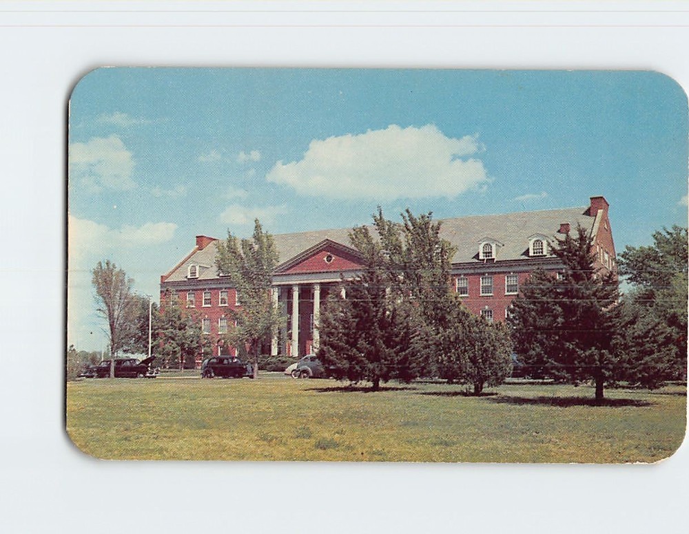 Postcard Administration Building University of Wichita Kansas USA