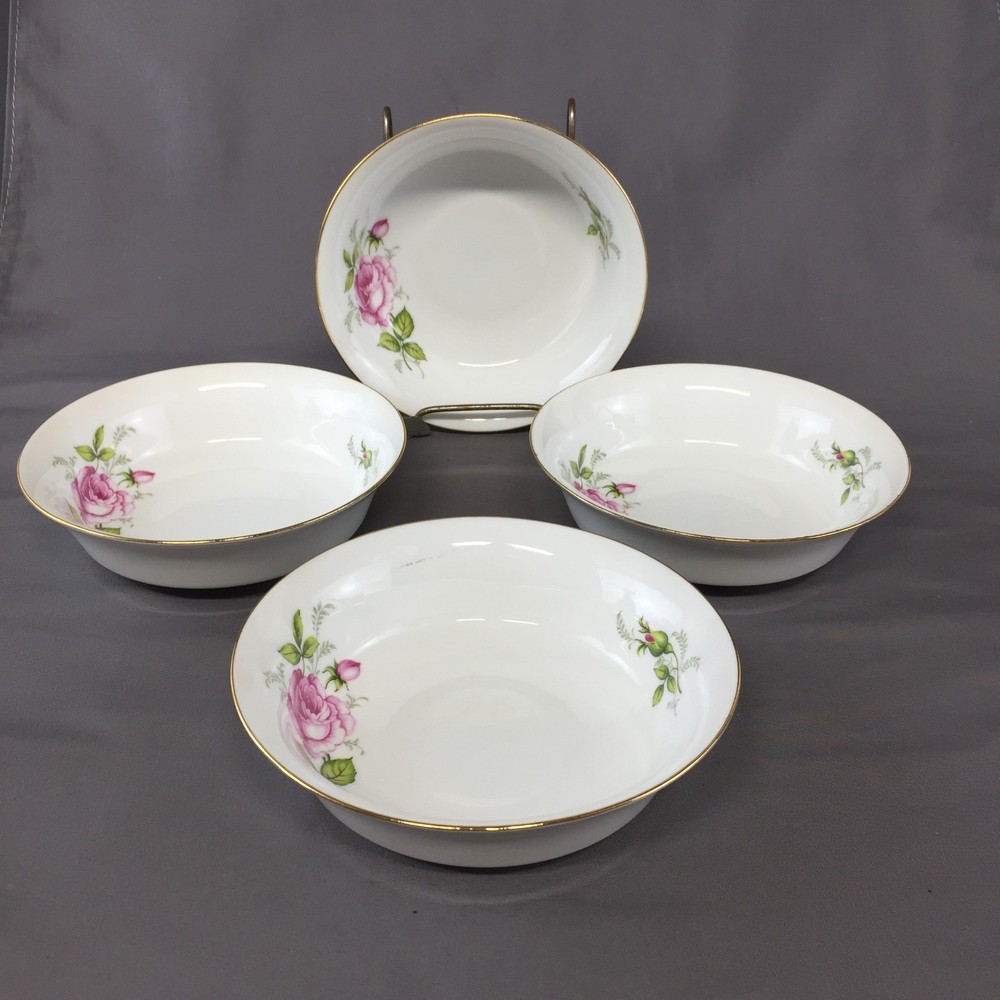 Vintage Lot of 4 Johann Haviland Bavaria Courtship 4 3/4