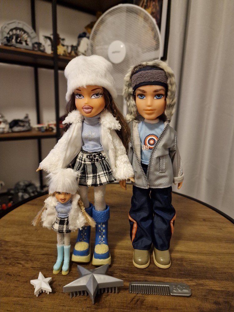 Bratz 3-in-1 Winter Fun Pack with Koby Dana & Lil Ailani Excellent Condition
