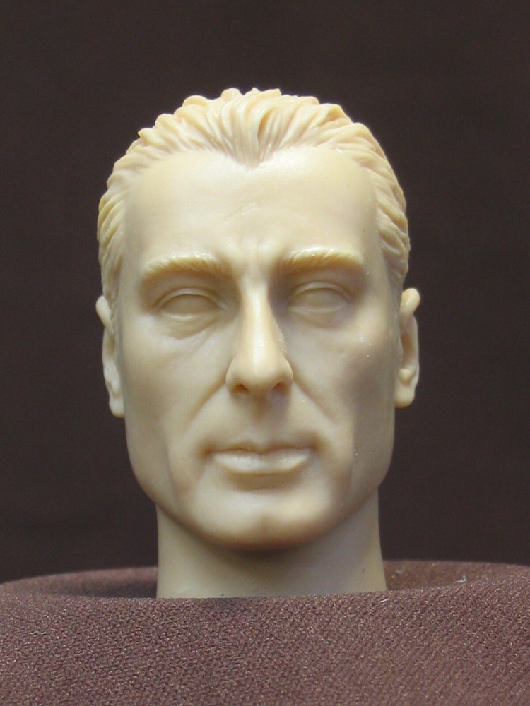 CUSTOM RESIN UNPAINTED HEAD SCULPT, Action figures 1/6 scale V-40