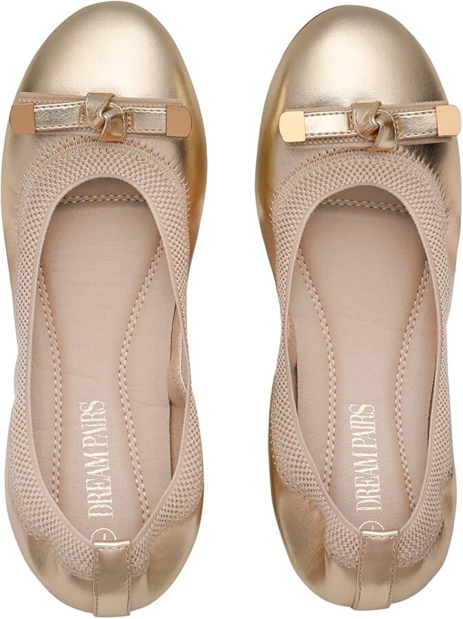 Dream Pairs Women's Ballet Flats Shoes Comfort Slip On Ballerina Flats Size 7.5