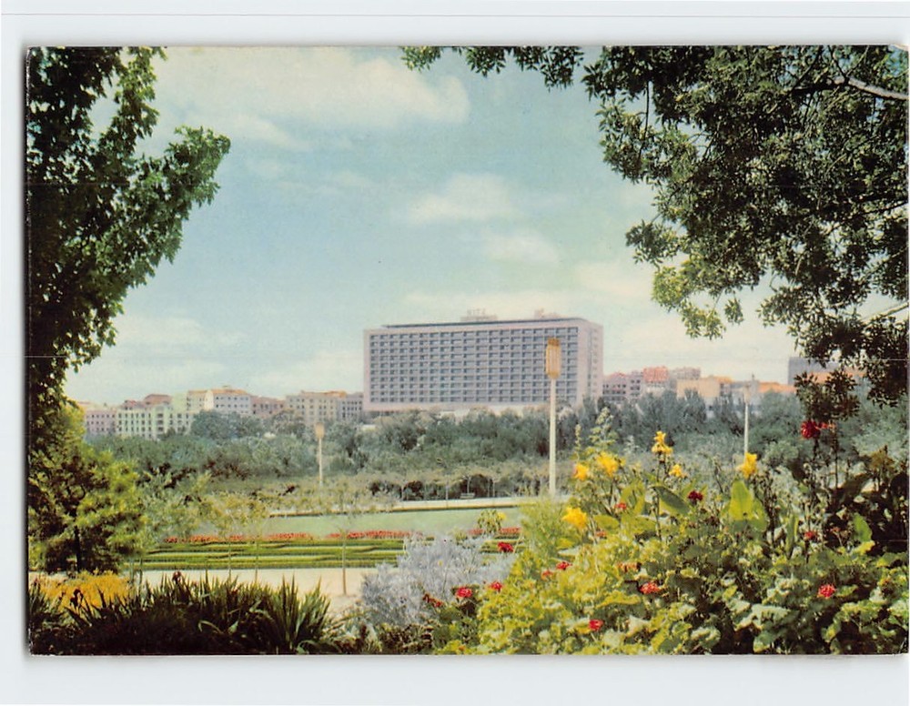 Postcard Parque Eduardo VII Hotel Ritz Lisbon Portugal