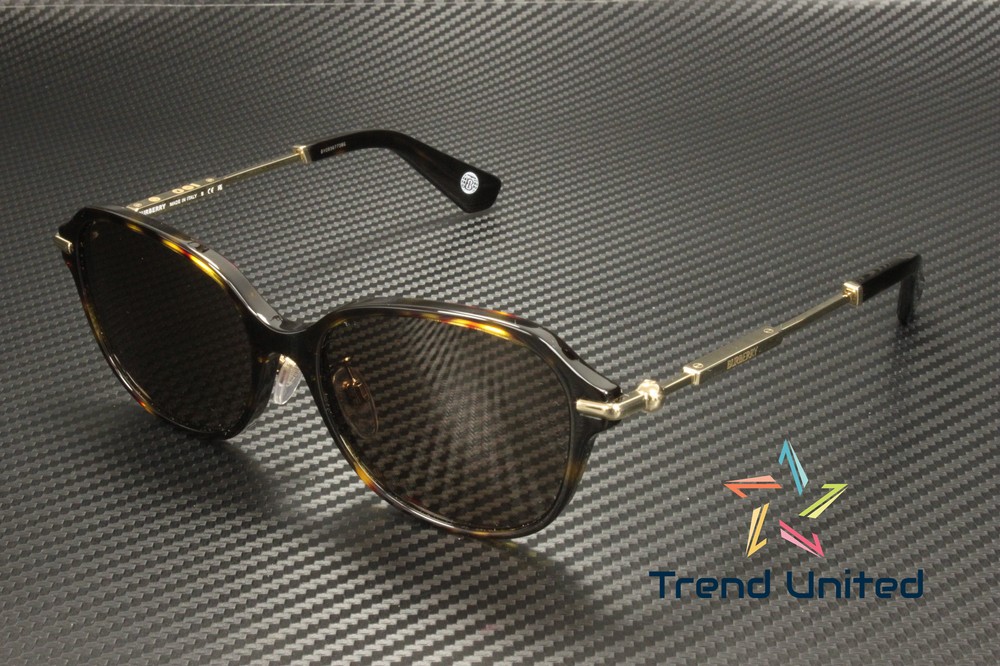 BURBERRY BE4429D 300273 Dark Havana Dark Brown 56 mm Women's Sunglasses