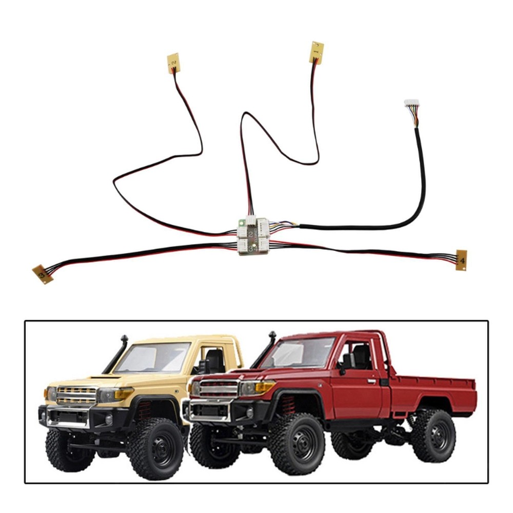 Upgrade Your RC with LED Light Strips for Headlights Turn Signals and Brake Lights