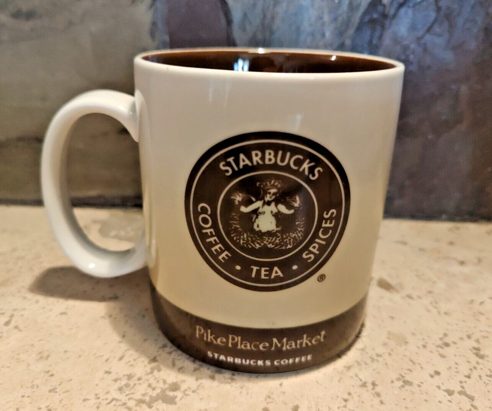 Starbucks Pike Place Market Starbucks First Store Coffee Mug 16 Oz Cup 2012