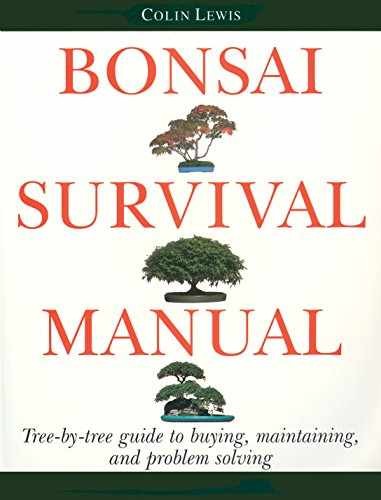 Bonsai Survival Manual: Tree-by-Tree - Paperback, by Lewis Colin - Very Good q
