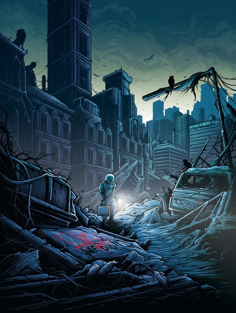 Twelve Monkeys by Dan Mumford xx/50 Screen Print Movie Art Poster 12