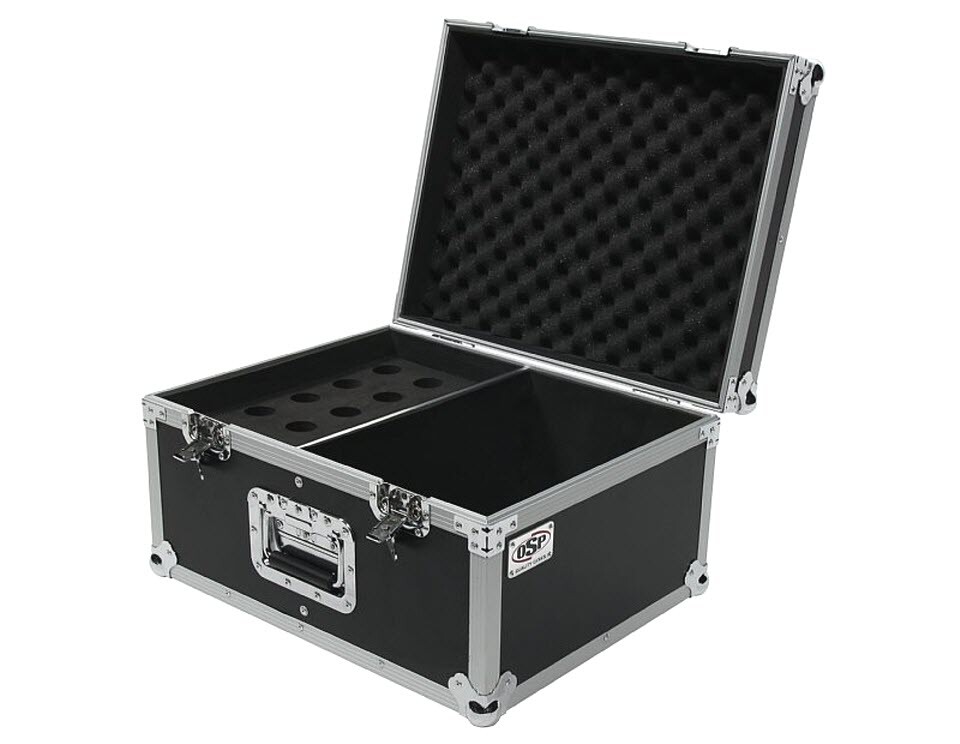 15 MICROPHONE & STORAGE COMPARTMENT TOUR ROAD FLIGHT CASE