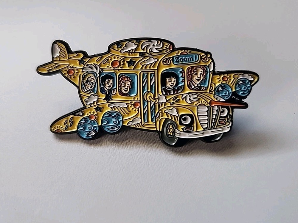 Ms. Frizzle Magic School Bus Enamel Pin 90s Nostalgia Pin