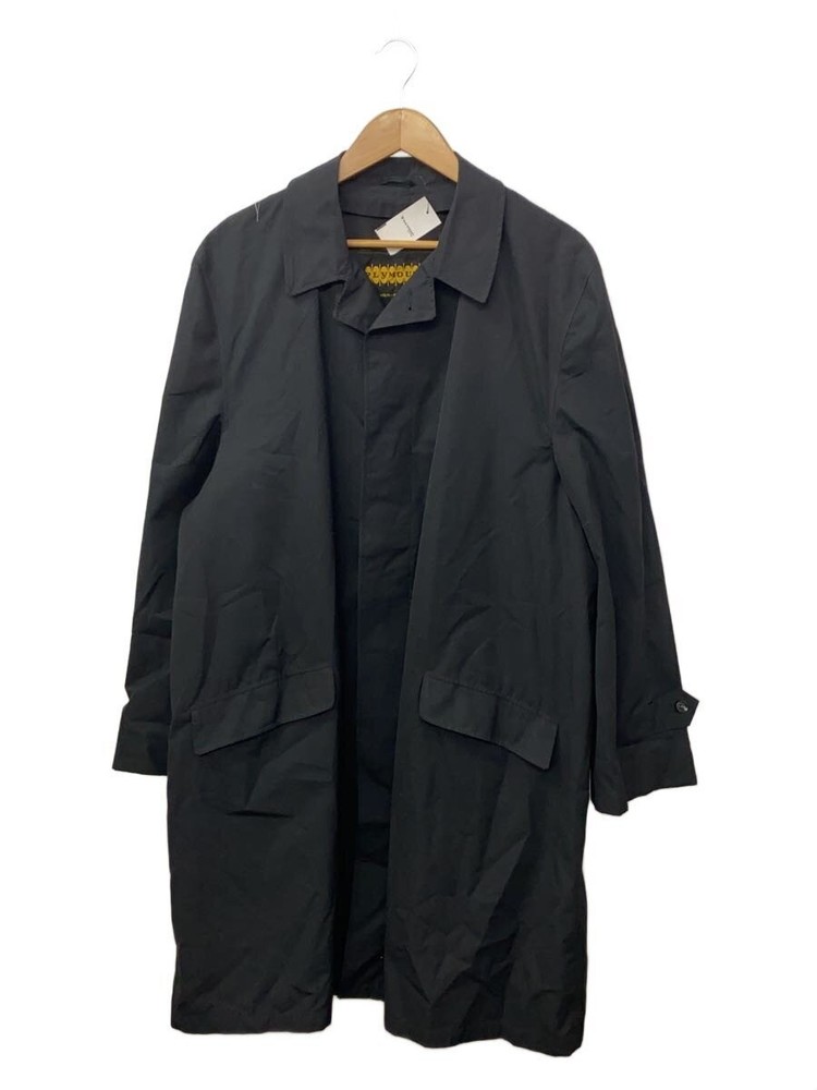 Stainless Steel Collar Coat/-/-/Blk/Plain 1599