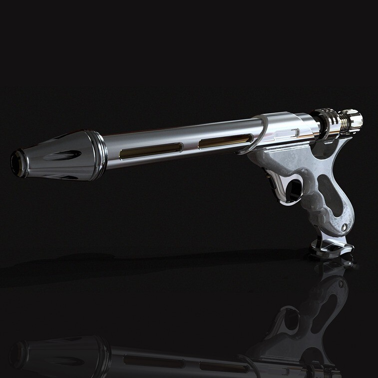 Custom 3D Printed Westar 34 Blaster #2 Replica Prop 1:1 (Painted)