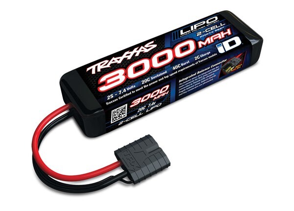 Traxxas 2827X - 2-Cell 7.4v LiPo Battery, 3000mAh