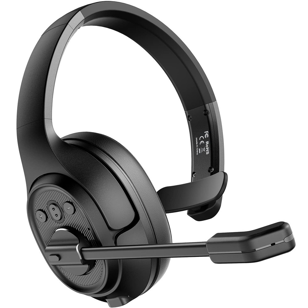 Truck Driver Bluetooth Headset with Noise Cancelling Mic