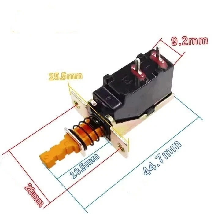 1PC button self-locking power switch unlocked MPS11 10 250VAC