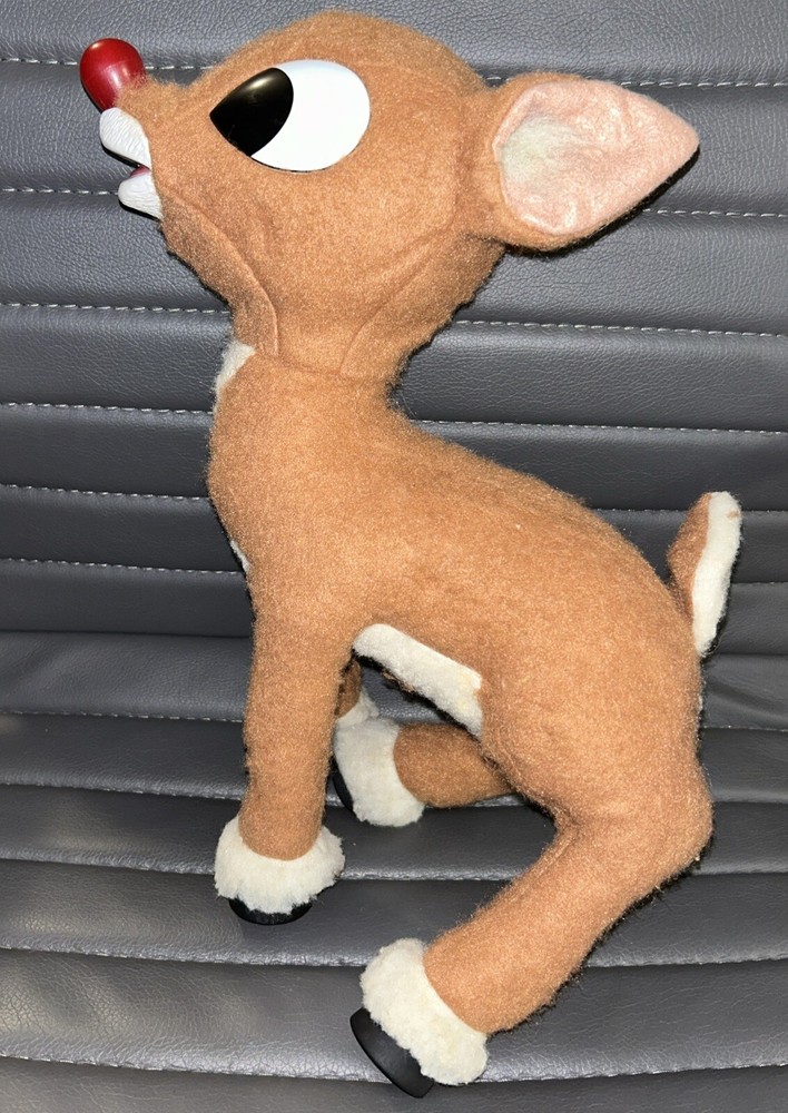 Vintage Newborn Rudolph Ultimate Action Figure #6787 Playing Mantis 2002 Plush