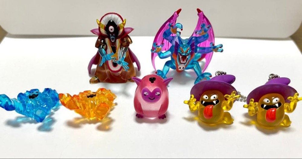 Dragon Quest Crystal Monsters Figure Set 7 Piece Collection Special Edition