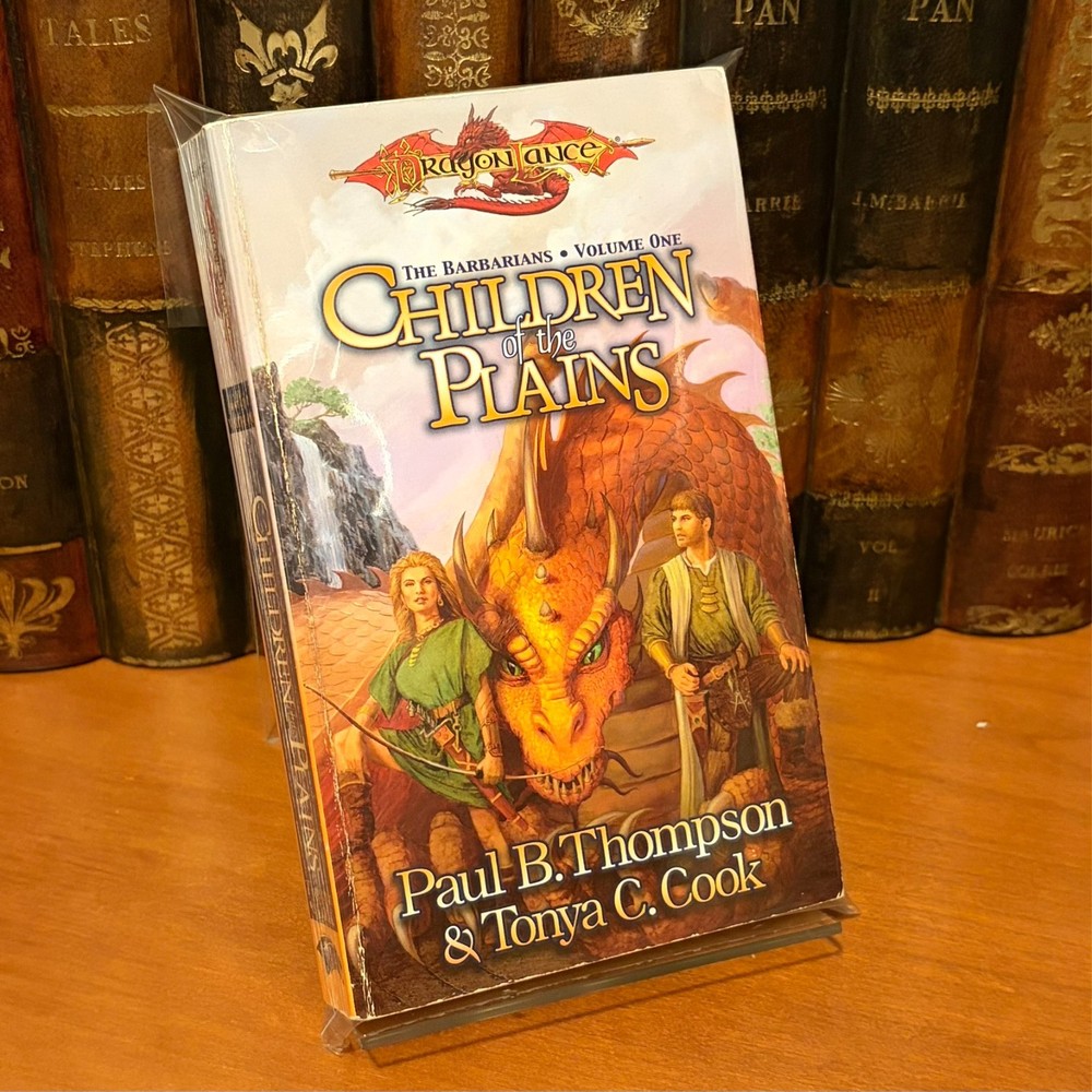 DragonLance: Children of the Plains, Barbarians 1, First Edition D&D Paperback