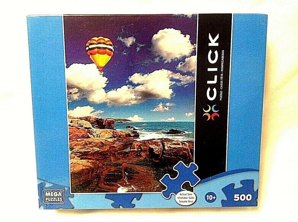 Click Mega Puzzles Jigsaw Puzzle 500 Pcs Acadida National Park, MA -New Sealed-image