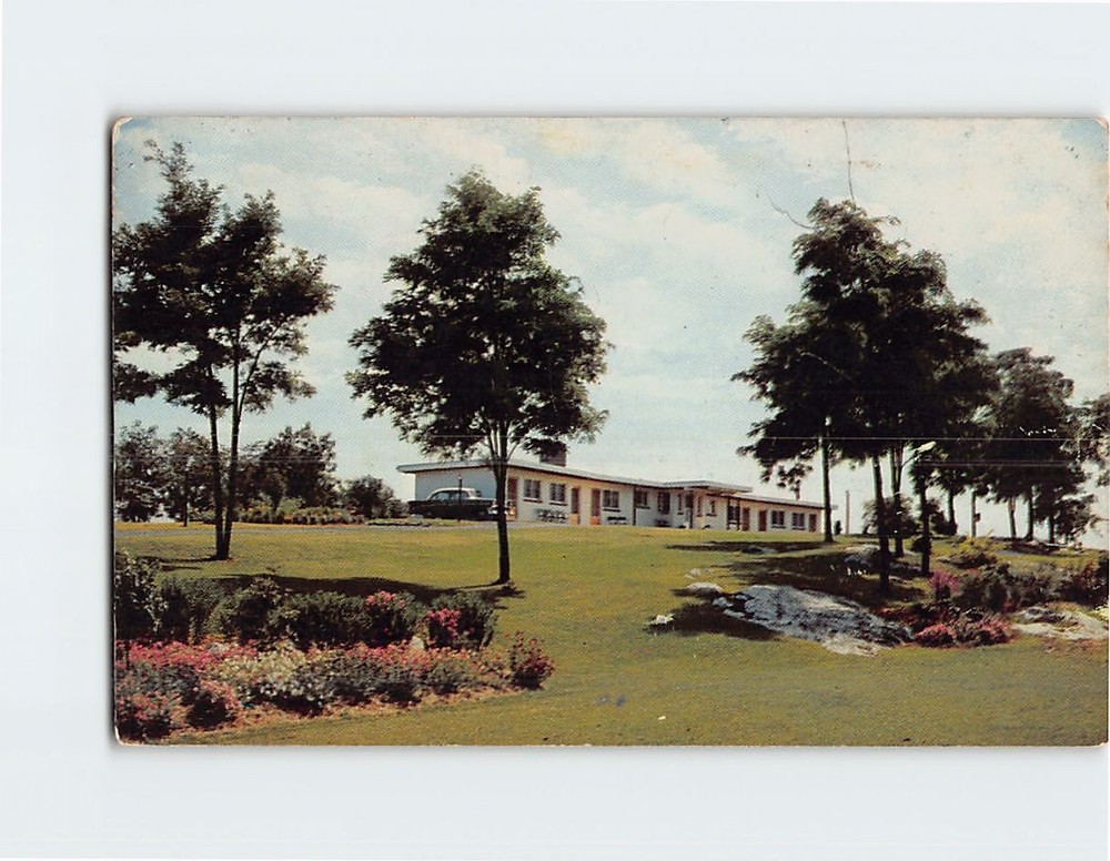 Postcard Hilltop Motel Carlisle Pennsylvania USA
