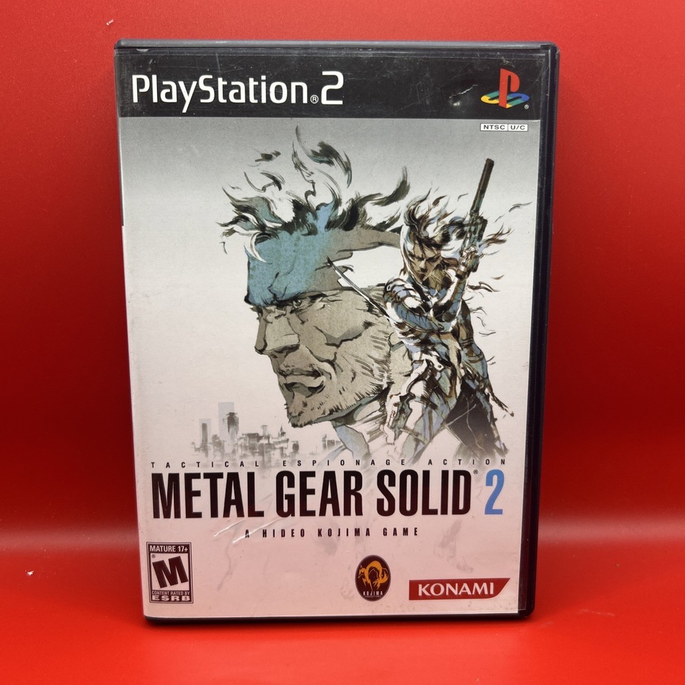 Metal Gear Solid 2 Substance (PS2, 2003) CIB Tested And Working Complete
