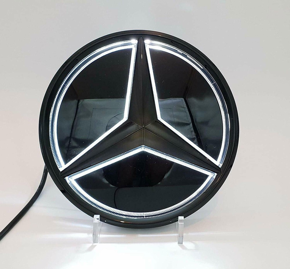 Fit For Mercedes-Benz W205 W177 2019-22 Illuminated LED Star Mirror Emblem Badge