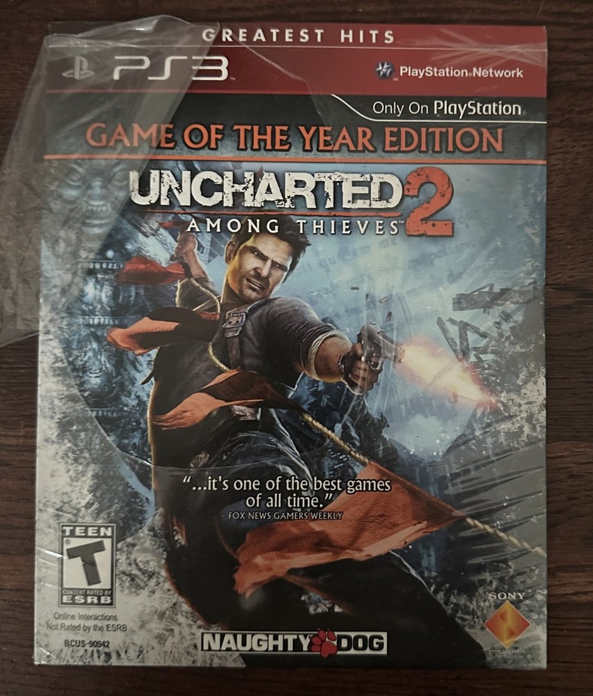 Uncharted 2: Among Thieves Game of the Year Edition PS3 Greatest Hits