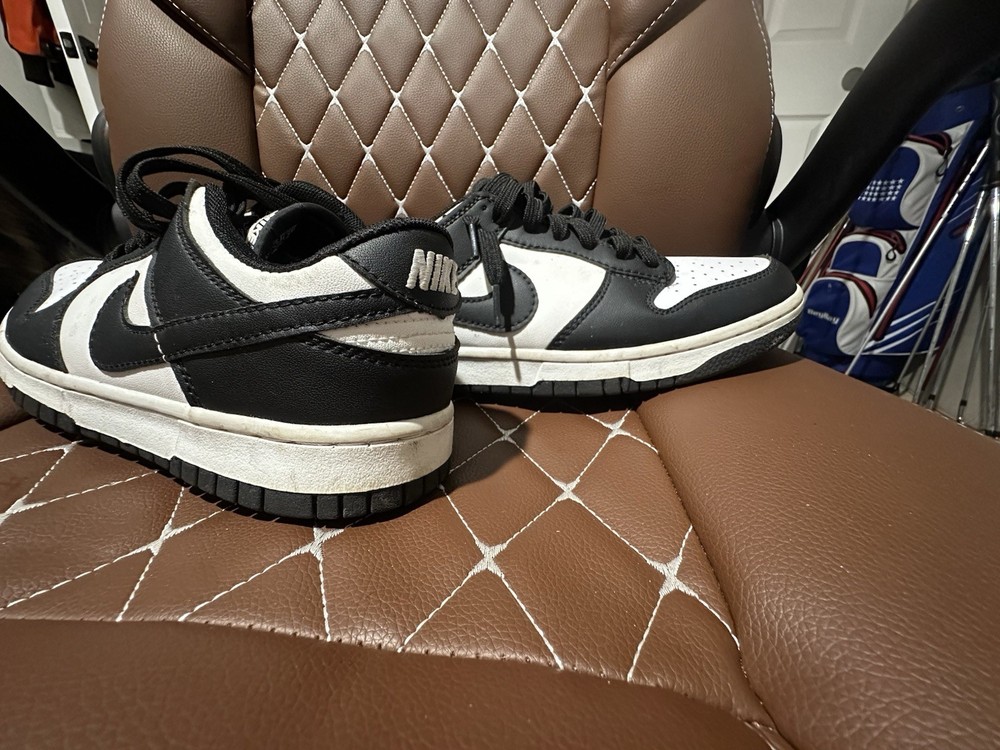 Size 8 - Nike Dunk Low Black White “Panda” No Box