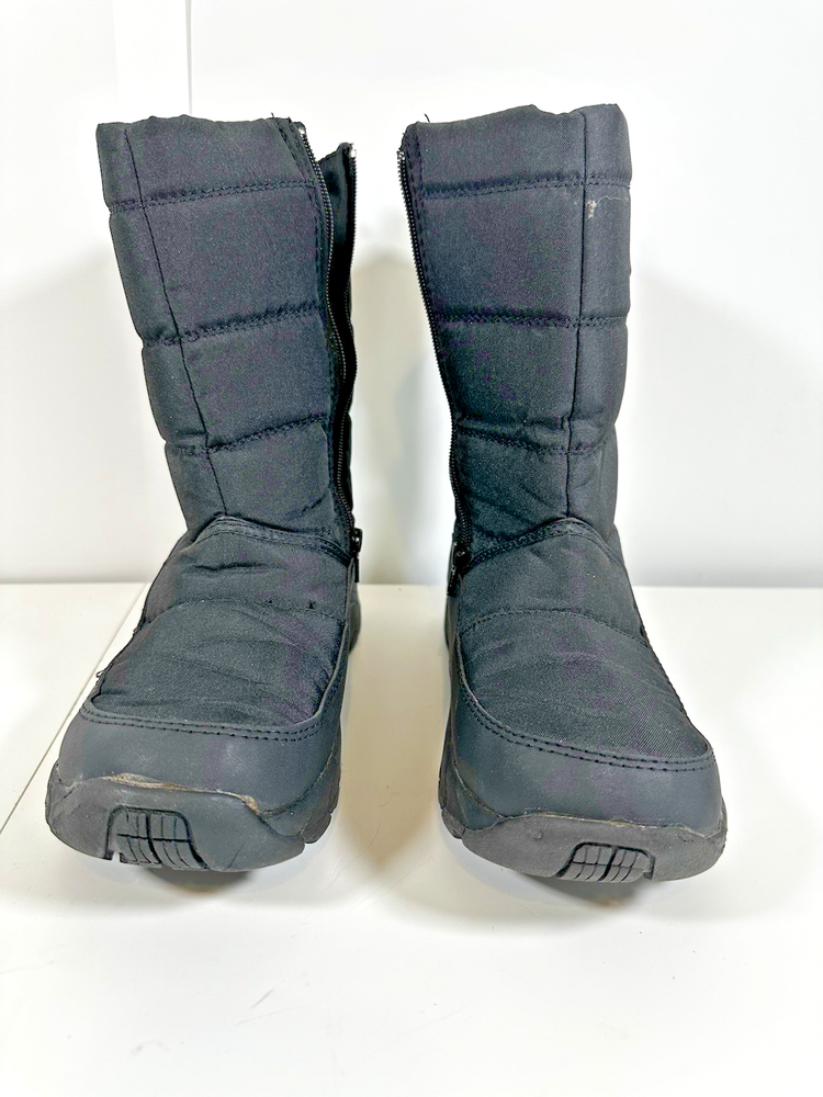 Polar Edge Snow Boots Mens Size 10 Black (7A)