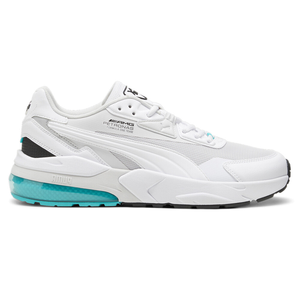 Puma Mapf1 Vis2k Lace Up  Mens Grey Sneakers Casual Shoes 30829802