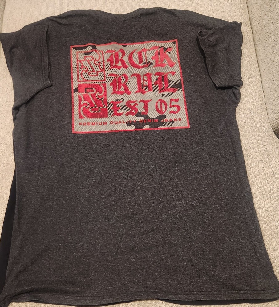 Rock Revival T Shirt Mens Size XXL Black Short Sleeve Graphic Tee