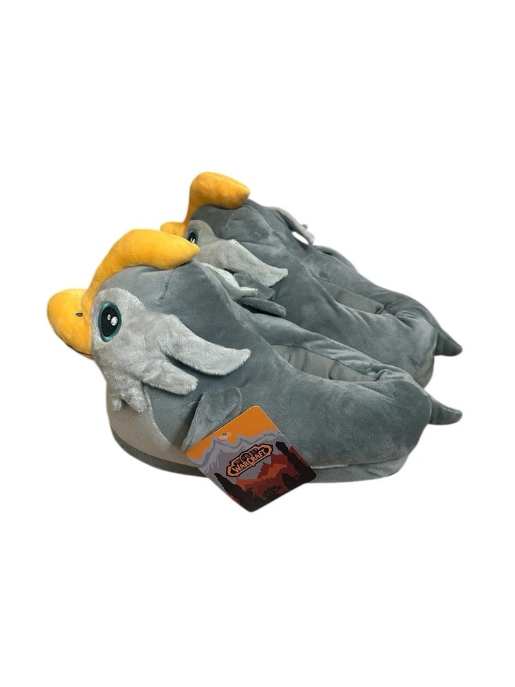 World Of Warcraft Dragonflight Duck Plush Slippers Size Large Brand New