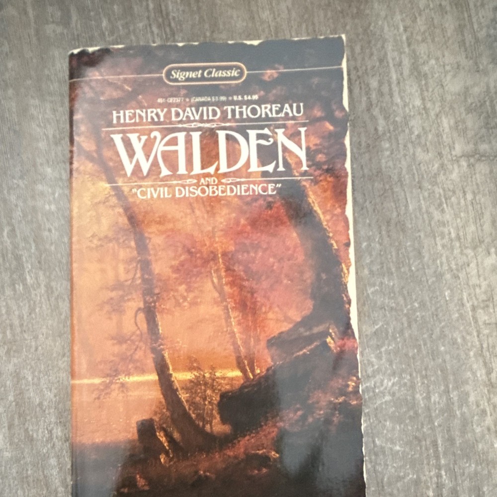 Signet Classic Walden and 